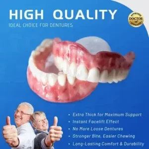ROSOPL™ Adhesive teeth (upper and lower)