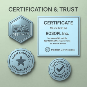 ROSOPL™ Functional Dentures – Dentist Recommended for Seniors 45+ | Made in USA | FDA Cleared