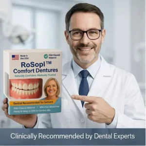 ROSOPL™ Functional Dentures – Dentist Recommended for Seniors 45+ | Made in USA | FDA Cleared