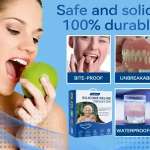 ✅Official Store | Negusy™ 𝐒𝐢𝐥𝐢𝐜𝐨𝐧𝐞 𝐑𝐞𝐥𝐢𝐧𝐞 𝐃𝐞𝐧𝐭𝐮𝐫𝐞 𝐒𝐞𝐭 American Dental Association (ADA) Recommendation