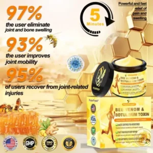 PolarFresh® Bee Venom & Botulinum Toxin Joint Pain Relief & Repair Cream– Fast Relief & Joint Repair