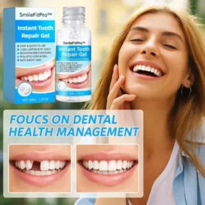 🦷SmileFitPro™ Instant Tooth Repair Gel – No Drills, No Pain, Fast at Home Fix!