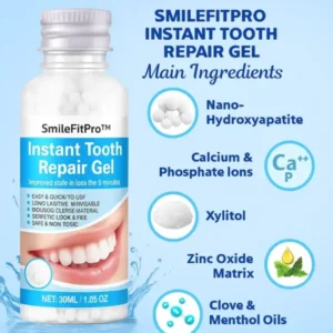 🦷SmileFitPro™ Instant Tooth Repair Gel – No Drills, No Pain, Fast at Home Fix!