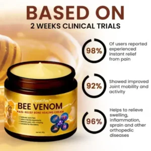 Vioralifes™ Bee Venom Pain-Relief Bone Healing Cream⚡Approved by the American Academy of Orthopaedic Surgeons (AAOS)