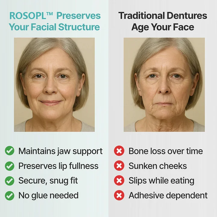 🔥 Don't Miss Out! 70% OFF ROSOPL™ Custom Dentures for a Perfect, Confident Smile!