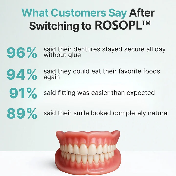 🔥 Don't Miss Out! 70% OFF ROSOPL™ Custom Dentures for a Perfect, Confident Smile!