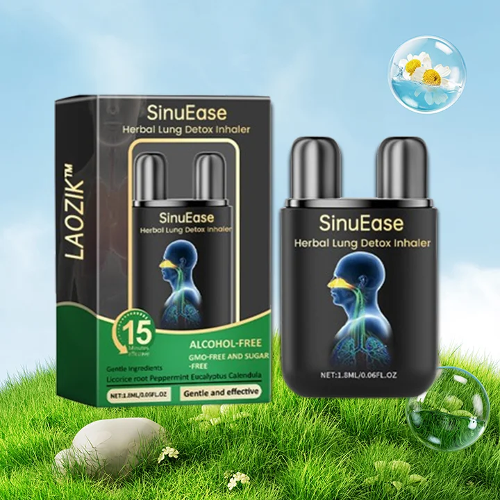 LAOZIK™ SinuEase Herbal Lung Detox Inhaler
