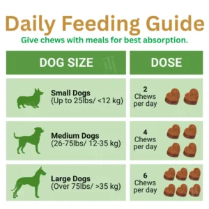 GreenKiss® Advanced Hip & Joint Complex Soft Chews | Turmeric + HA + Collagen