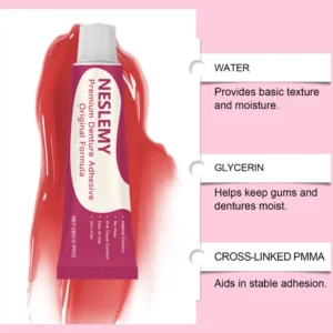 NESLEMY® FirmHold Denture Adhesive