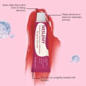 NESLEMY® FirmHold Denture Adhesive