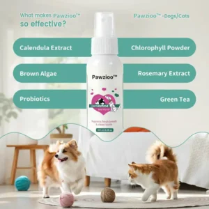 Pawzioo™ Probiotic Enzymatic Dental Spray