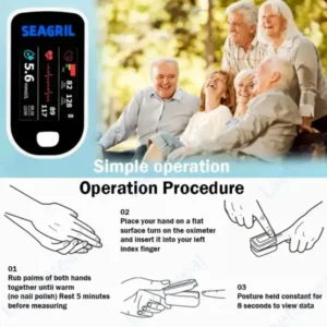 SEAGRIL™ Advanced Non-Invasive Glucose Monitor