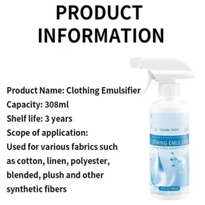 Clothing emulsifier, Non-Ionic Laundry Pre-Treatment - Your Go-To Laundry Cleaner✨