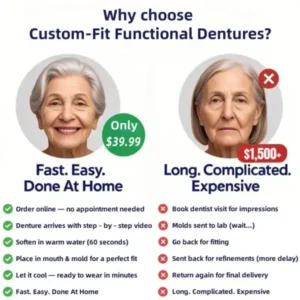 Custom-Fit Functional Dentures