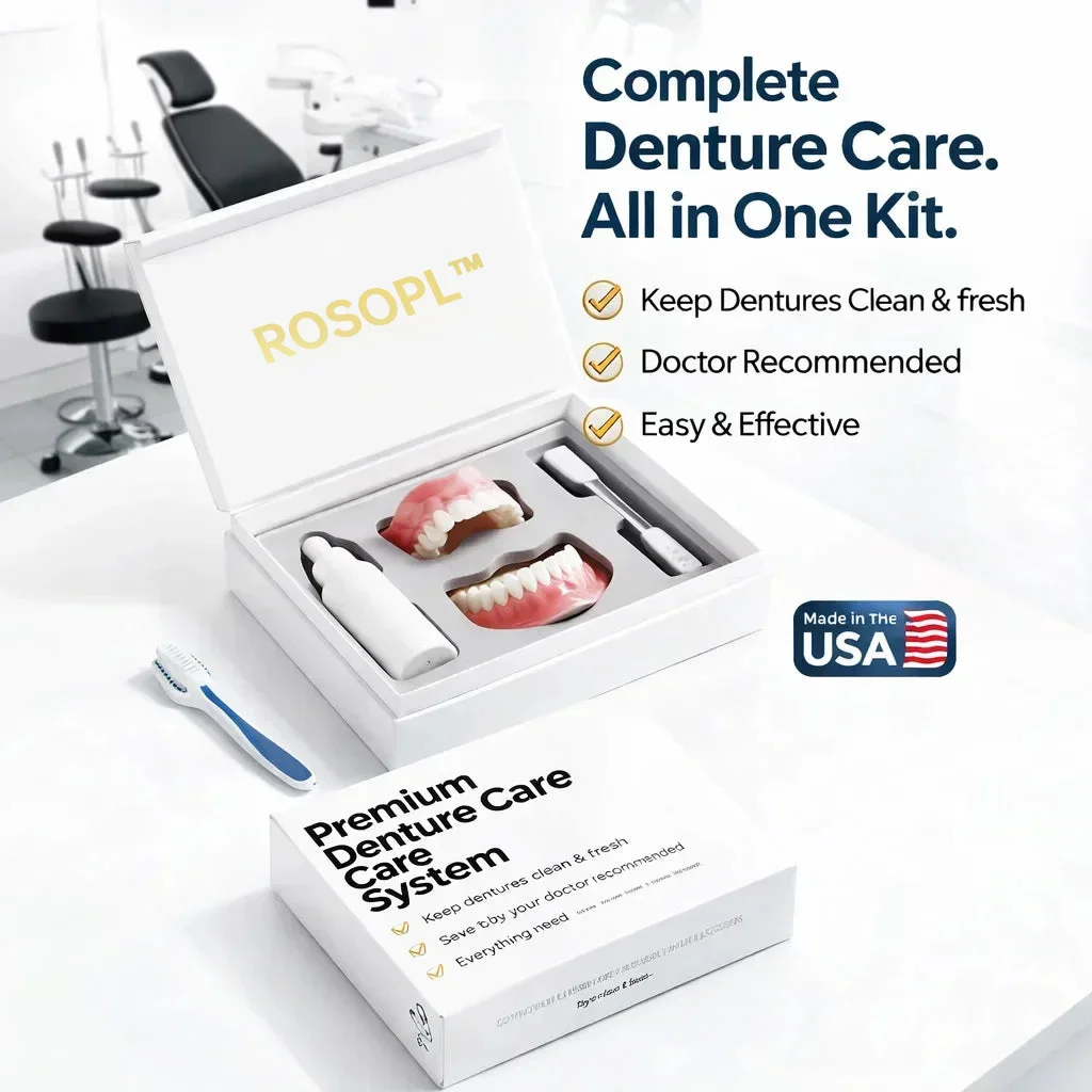 ROSOPL™ Custom-Fit Full Functional DenturesMake you more confident-Made in the USA