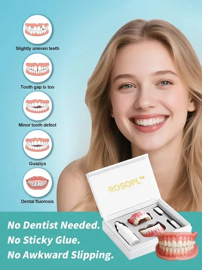 ROSOPL™ Custom-Fit Full Functional DenturesMake you more confident-Made in the USA