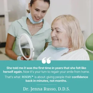 ROSOPL™ Custom-Fit Full Functional DenturesMake you more confident-Made in the USA