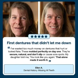 ROSOPL™ Custom-Fit Full Functional DenturesMake you more confident-Made in the USA
