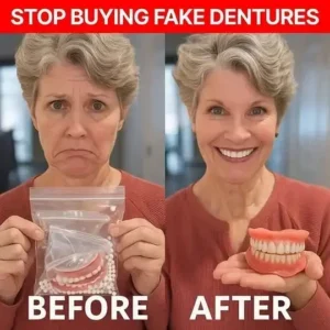🔥Ends Today: 70% OFF! 🦷OMOEON™ Custom-Fit Full Functional Dentures Make you more confident
