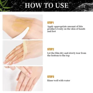 ✨NEWYUO® Peel-Off Hand Mask - Smooth & Hydrate Hands & Feet in 3 Simple Steps💧