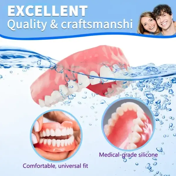 🌟 Vaxflite™ – Custom-Crafted Dentures That Feel as Natural as They Look👩🔬