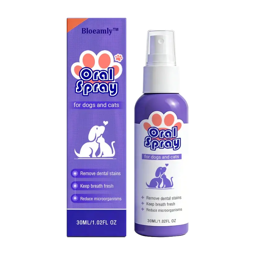 Bloeamly™ Pet Oral Spray 2026 | Fresh Breath & Tartar Care