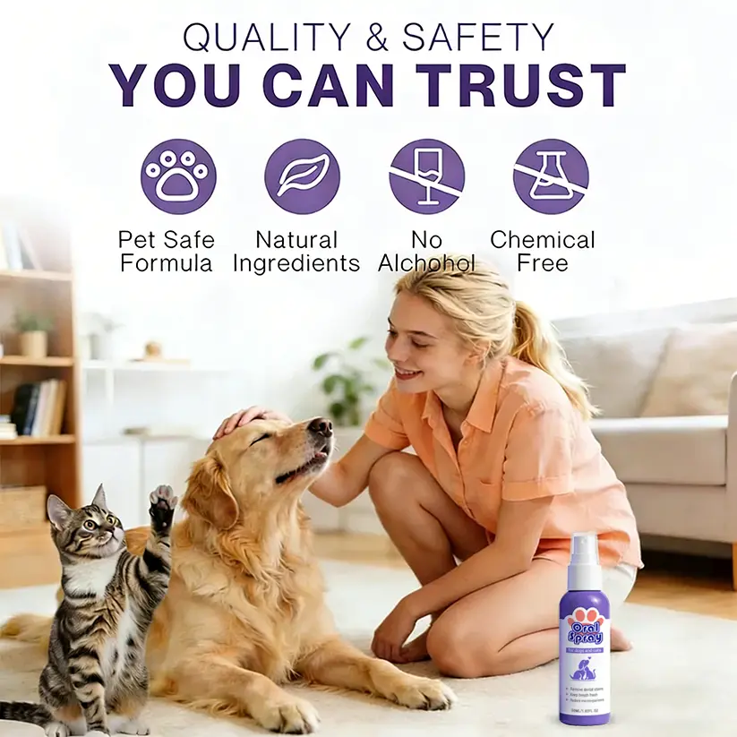 Bloeamly™ Pet Oral Spray 2026 | Fresh Breath & Tartar Care