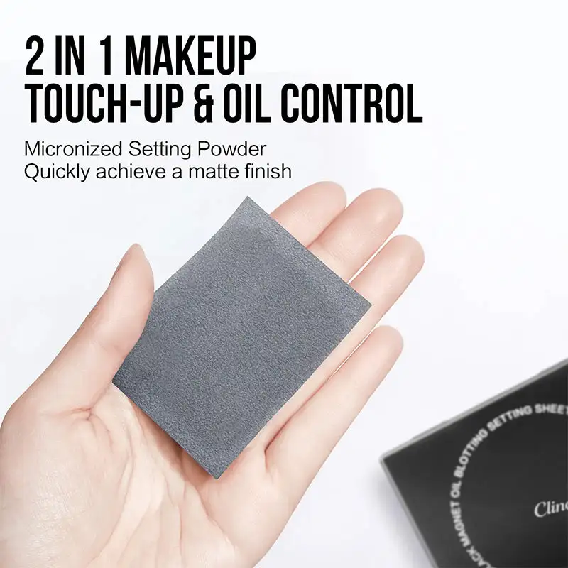 CLINCLII Oil Blotting Sheets + Powder 2026