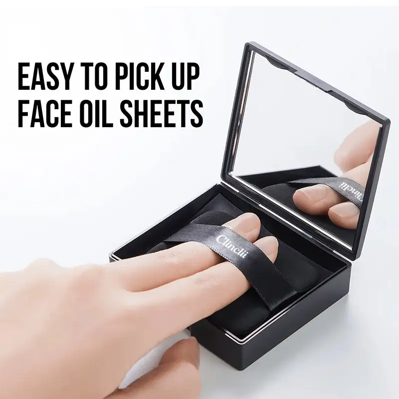 CLINCLII Oil Blotting Sheets + Powder 2026
