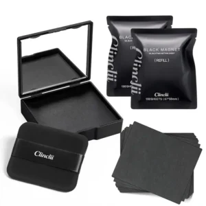 CLINCLII Oil Blotting Sheets + Powder 2026