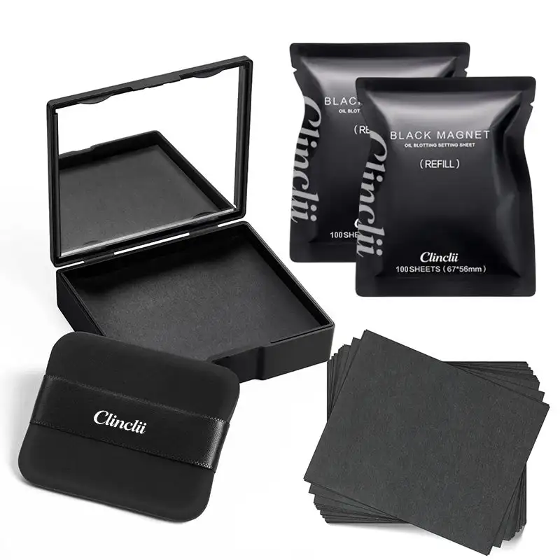 CLINCLII Oil Blotting Sheets + Powder 2026