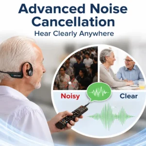 GluCent® Bone Conduction Hearing Headphones 2026