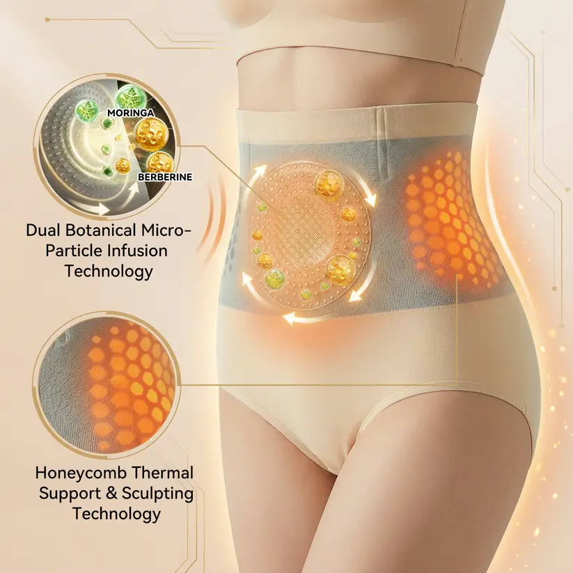 Official Brand Store | 🛡️2026 Moringa & Berberine 4-in-1 Micro-Particle Shaping Shorts