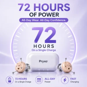 Pryxo™ Atom ONE Hearing Aid 2026 | Clear Hearing OTC