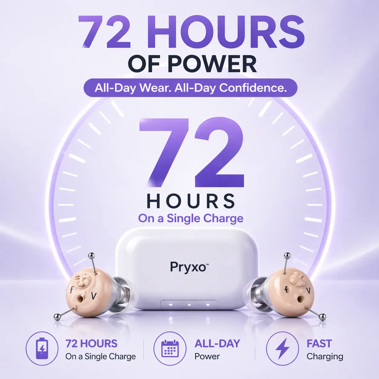 Pryxo™ Atom ONE Hearing Aid 2026 | Clear Hearing OTC
