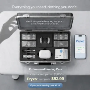 Pryxo™ Smart Bluetooth Hearing Aids 2026