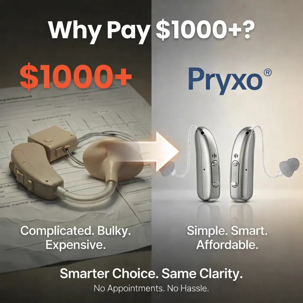Pryxo™ Smart Bluetooth Hearing Aids 2026