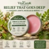 VitaCuroK™ -Baume Miracle – Soulage Fatigue, Courbatures et Douleurs Crème pour Épaules, Lombaires, Genoux, Chevilles – CBS-PH