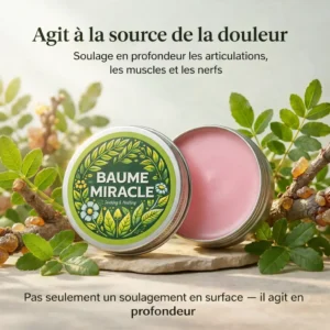 VitaCuroK™ -Baume Miracle – Soulage Fatigue, Courbatures et Douleurs Crème pour Épaules, Lombaires, Genoux, Chevilles – CBS-PH