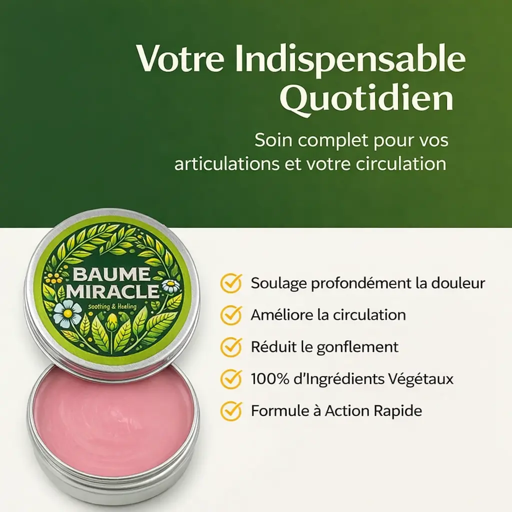 VitaCuroK™ -Baume Miracle – Soulage Fatigue, Courbatures et Douleurs Crème pour Épaules, Lombaires, Genoux, Chevilles – CBS-PH
