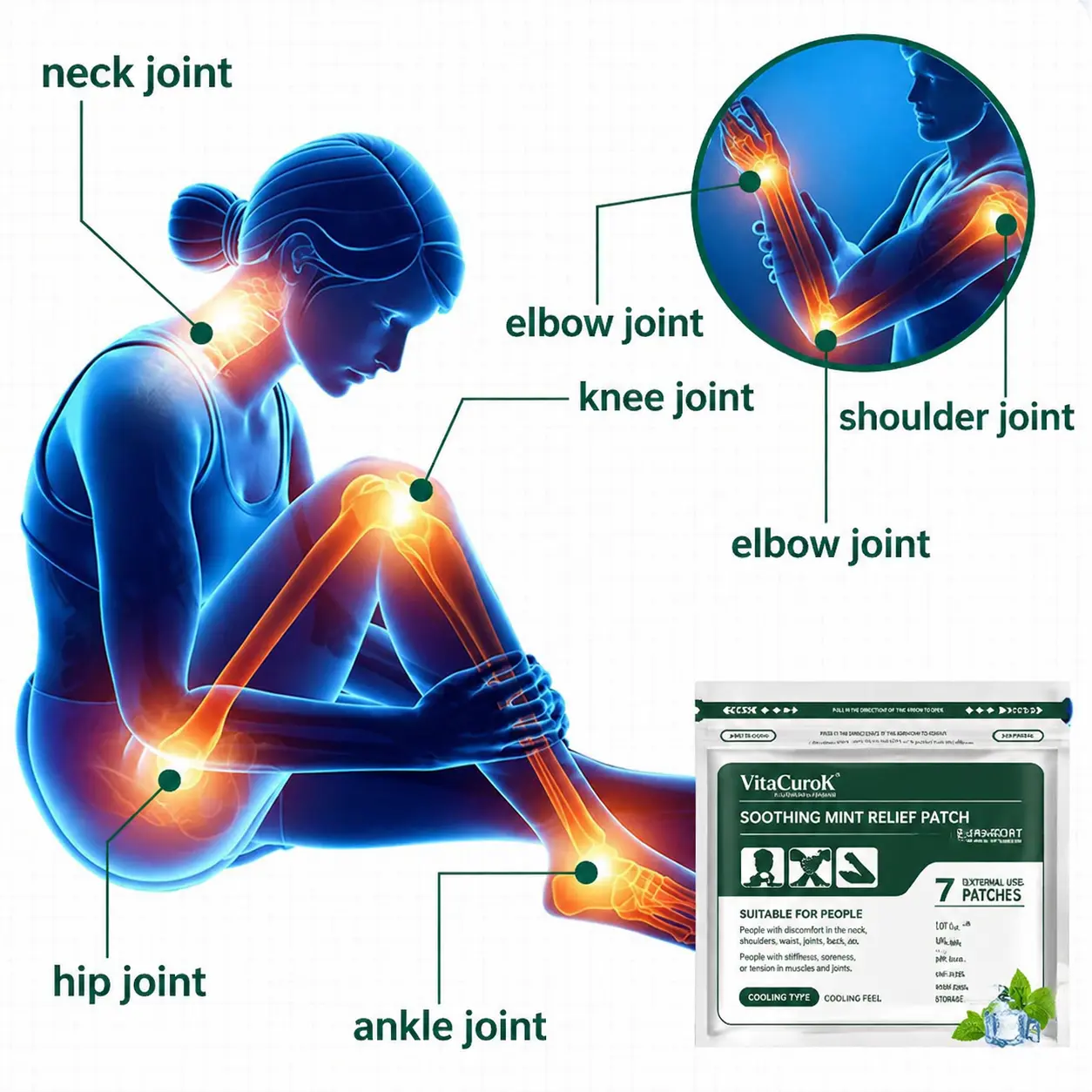 VitaCuroK™ Pain Relief Patch 2026 | Natural Heat Therapy