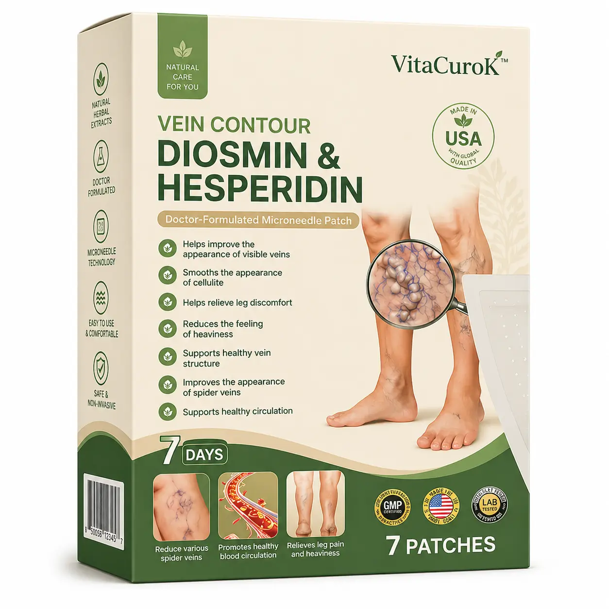 VitaCuroK™ Vein Patch 2026 | Fast Varicose Vein Relief