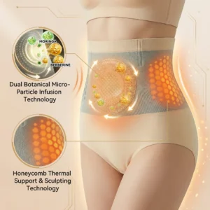 Voerza® 2026 NEW RELEASE Moringa & Berberine 4‑In‑1 Micro‑Particle Sculpting & Fat‑Burn Shorts