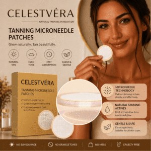 Celestvéra Tanning Microneedle Patches | Natural Glow
