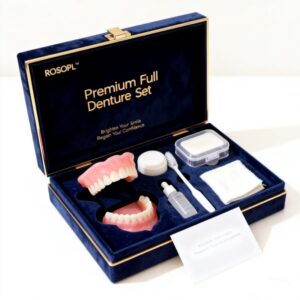🔥Ends Today: 70% OFF!(Affordable Beauty🧏‍♀️🧏‍♂️)--ROSOPL™ --Advanced Customized Full Denture Set🦷