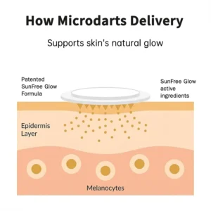 GFOUK® Sun Free Glow Tanning Microdarts Patch