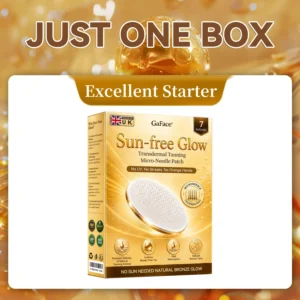 Gaface® Sunless Natural Glow Transdermal Tanning Micro-Needle Patch