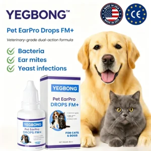 Pet Ear Pro Drops FM+ 2026 | Fast Relief for Cats & Dogs