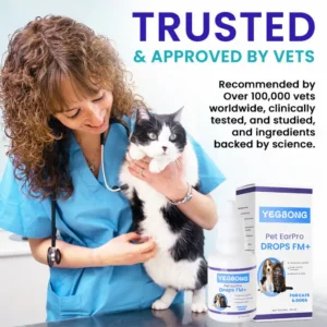 Pet Ear Pro Drops FM+ 2026 | Fast Relief for Cats & Dogs
