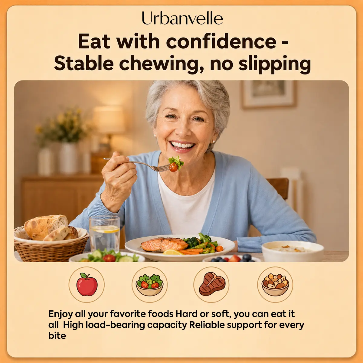 🥇 🦷 Premium Dentures for 90% of People — Designed for Everyday Comfort